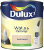 Dulux Silk Emulsion Paint For Walls And Ceilings - Soft Peach 2.5L Garden & Diy  Home Improvements  