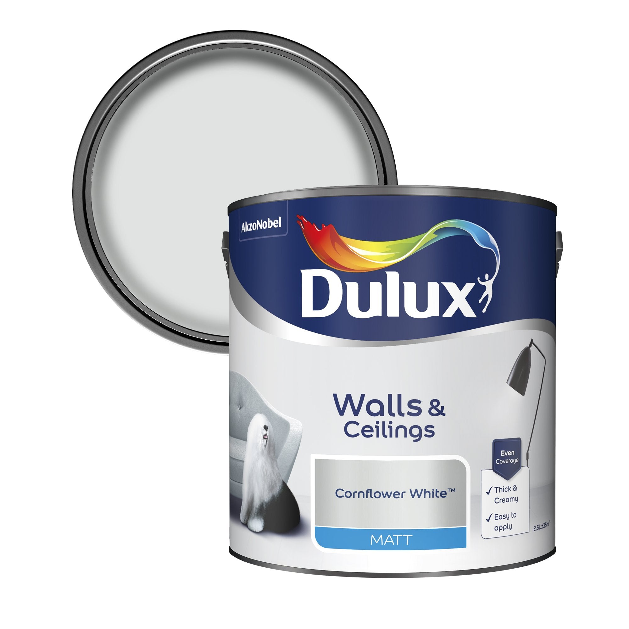 Dulux-Matt-Emulsion-Paint-For-Walls-And-Ceilings-Cornflower-White-2.5L
