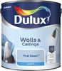 Dulux Matt Emulsion Paint For Walls And Ceilings - First Dawn 2.5L Garden & Diy  Home Improvements  