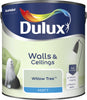 Dulux Matt Emulsion Paint For Walls And Ceilings - Willow Tree 2.5L Garden & Diy  Home Improvements