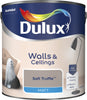 Dulux Matt Emulsion Paint For Walls And Ceilings - Soft Truffle 2.5L Garden & Diy  Home Improvements