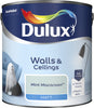 Dulux Matt Emulsion Paint For Walls And Ceilings - Mint Macaroon 2.5L Garden & Diy  Home