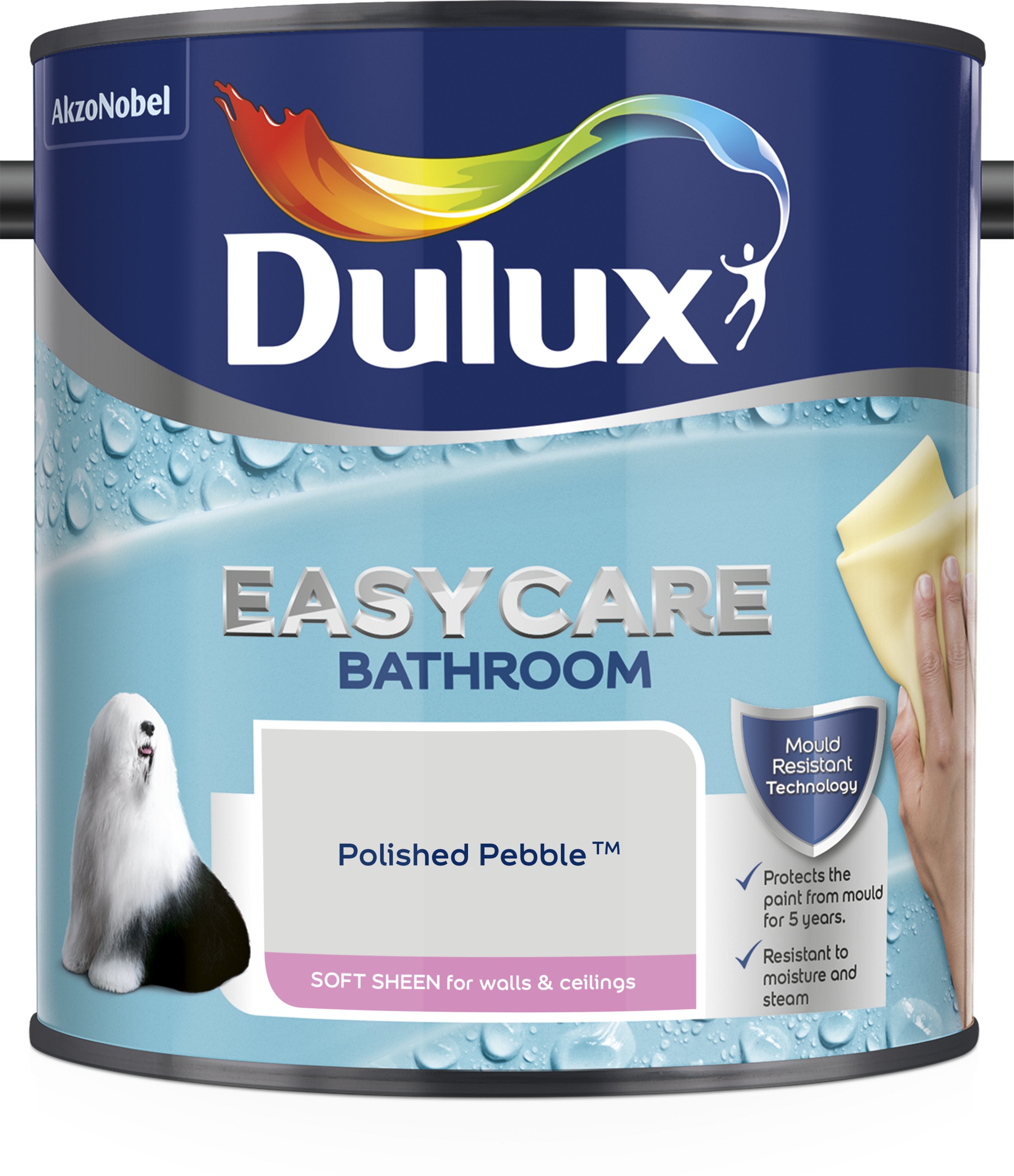 Dulux-Easycare-Bathroom-Soft-Sheen-Emulsion-Paint For-Walls-And-Ceilings-Polished-Pebble-2.5L