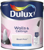 Dulux Matt Emulsion Paint For Walls And Ceilings - Blush Pink 2.5L Garden & Diy  Home Improvements  