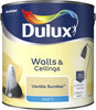 Dulux Matt Emulsion Paint For Walls And Ceilings - Vanilla Sundae 2.5L Garden & Diy  Home
