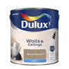 Dulux Matt Emulsion Paint For Walls And Ceilings - Brave Ground 2.5L Garden & Diy  Home Improvements