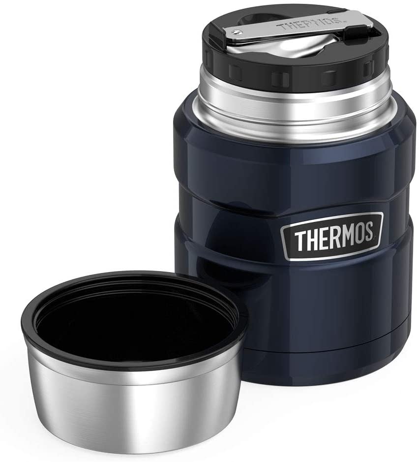 Thermos Stainless King Food Flask Midnight Blue 470 Ml Kitchen & Home