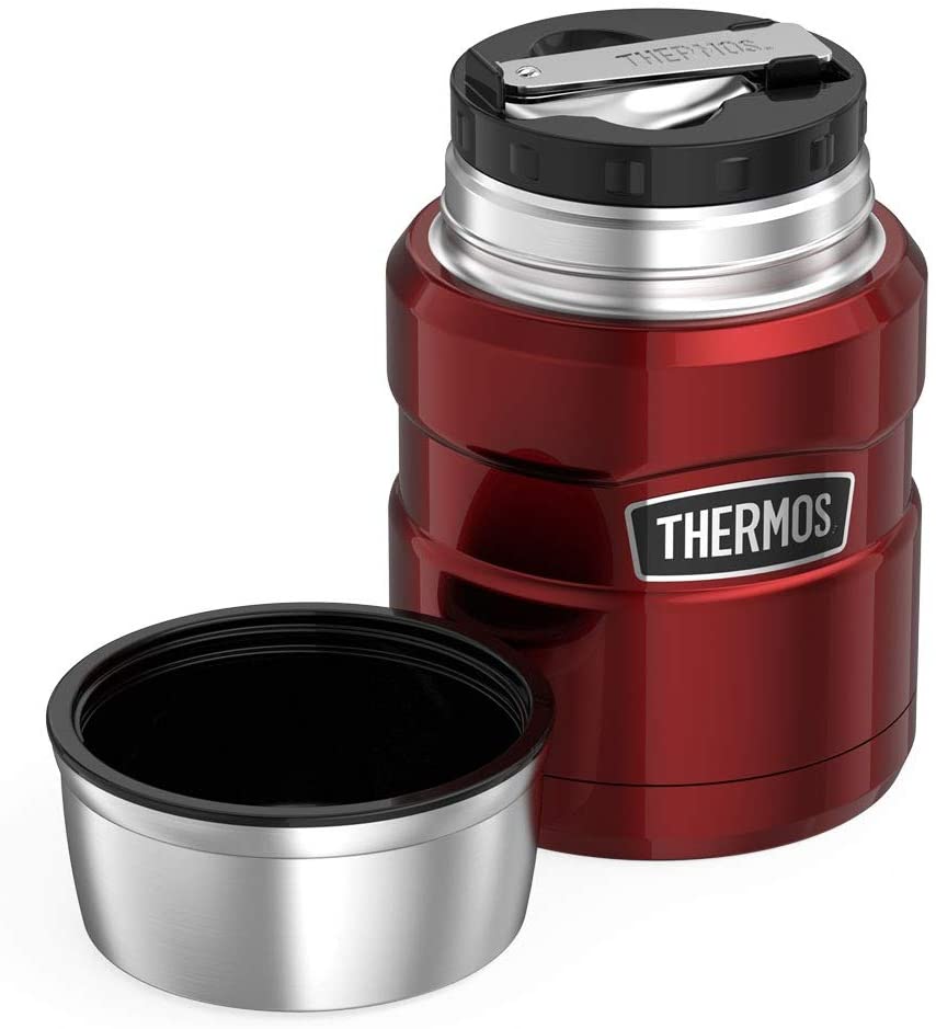 Thermos Stainless King Food Flask Red 470 Ml Kitchen & Home