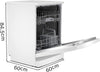 Bosch SMS2ITW08G Series 2 Free-standing dishwasher 60 cm White