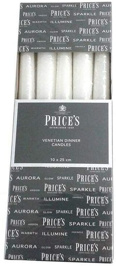 Price's-Candles-10"-Venetian-Wrapped-Dinner-Candles-White-10-Pack
