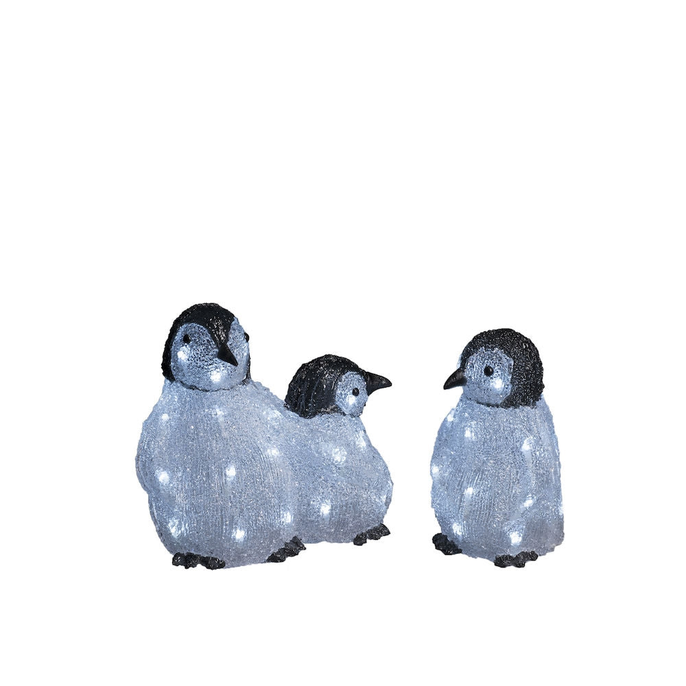 Acrylic-Penguin-Family-LED
