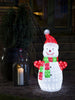 Acrylic Snowman, 90cm, LED