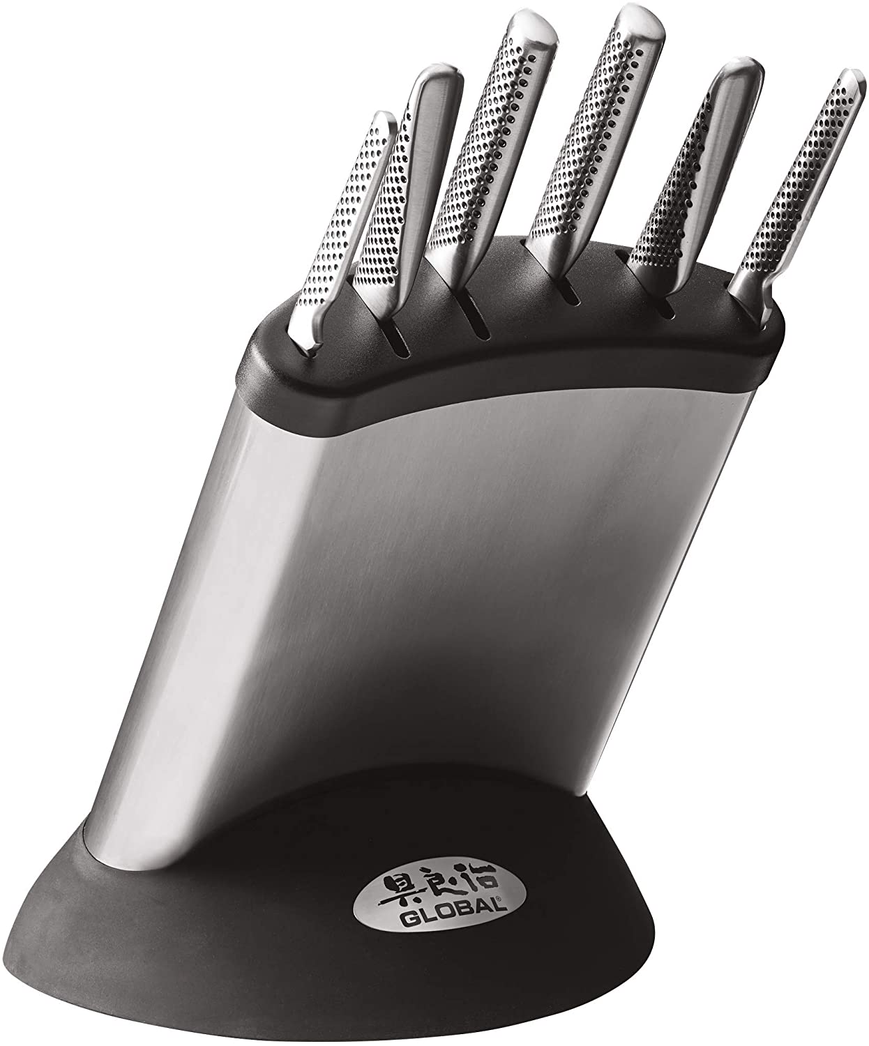 Returned Global 7 Piece Knife Block Set