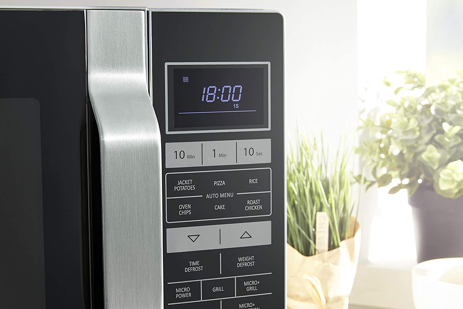 Sharp R860SLM Combination Flatbed Microwave Oven 25 Litre capacity 900