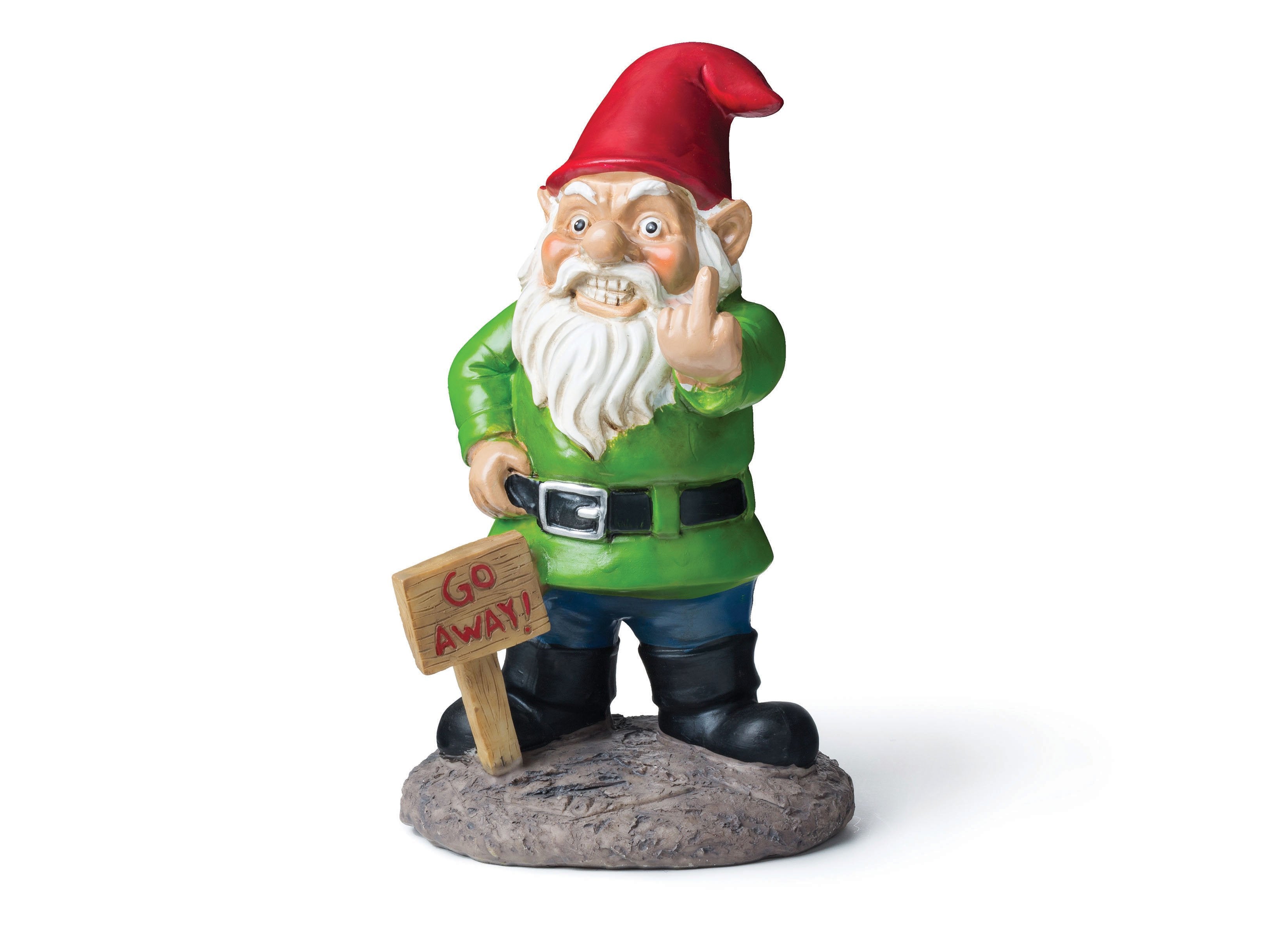 The Go Away Garden Gnome