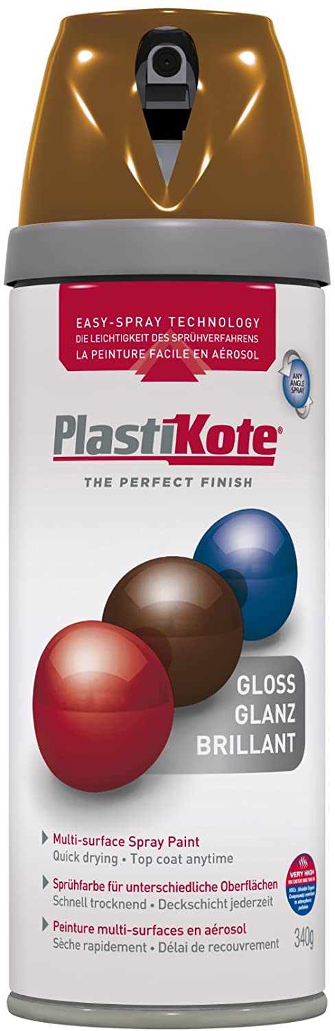 Plastikote Plasti-kote Premium Gloss Chestnut Brown 400ml