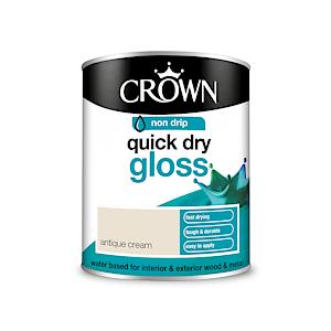Crown-Quick-Dry-Gloss-Antique-Cream-750ml