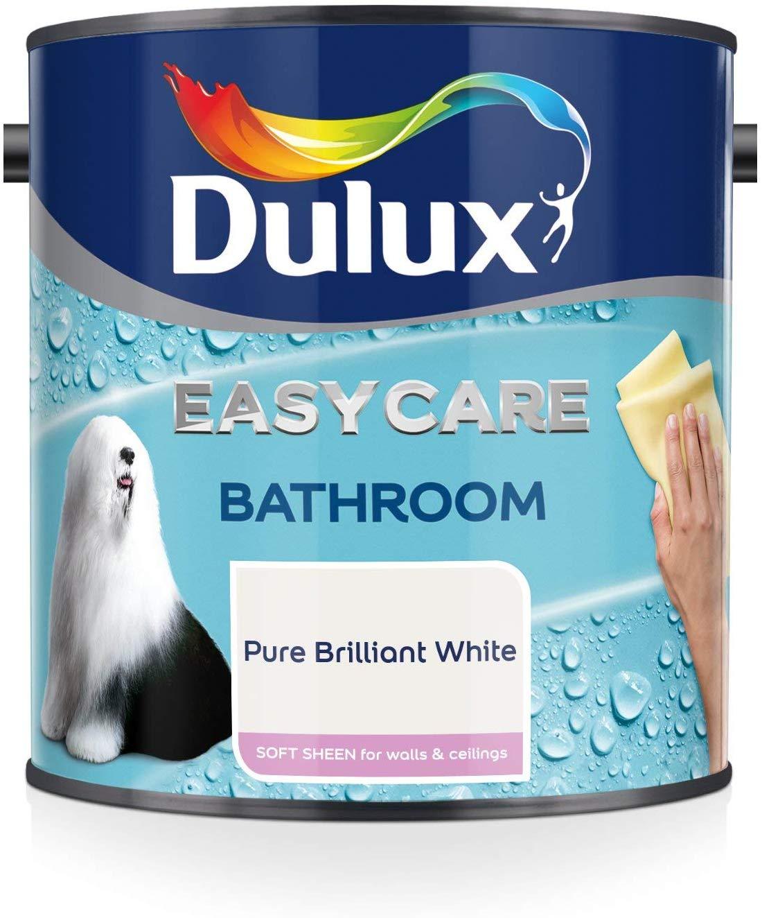 Dulux-Easycare-Bathroom-Soft-Sheen-Emulsion-Paint-For-Walls-And-Ceilings-Pure-Brilliant-White-2.5L