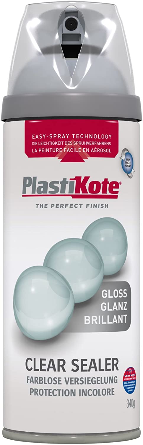 Plastikote Plasti-kote Premium Clear Sealer Gloss 400ml