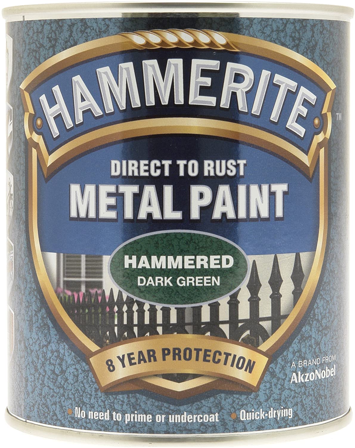 Hammerite-Hammered-Metal-Paint-750-ml-Deep-Green