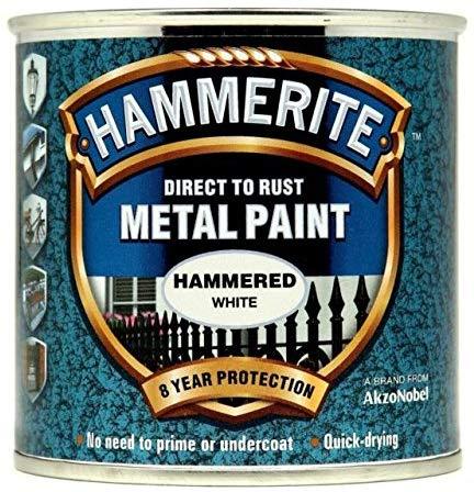 Hammerite-Metal-Paint-Hammered-White-250ml