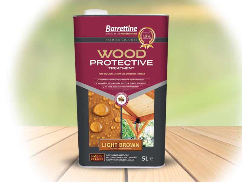 Barrettine-Wood-Protective-treatment-Light-Brown-5L