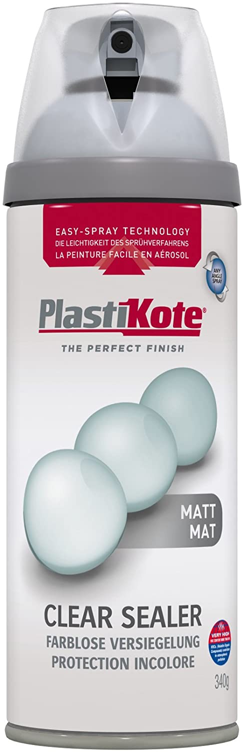 Plastikote Plasti-kote Premium Clear Sealer Matt 400ml