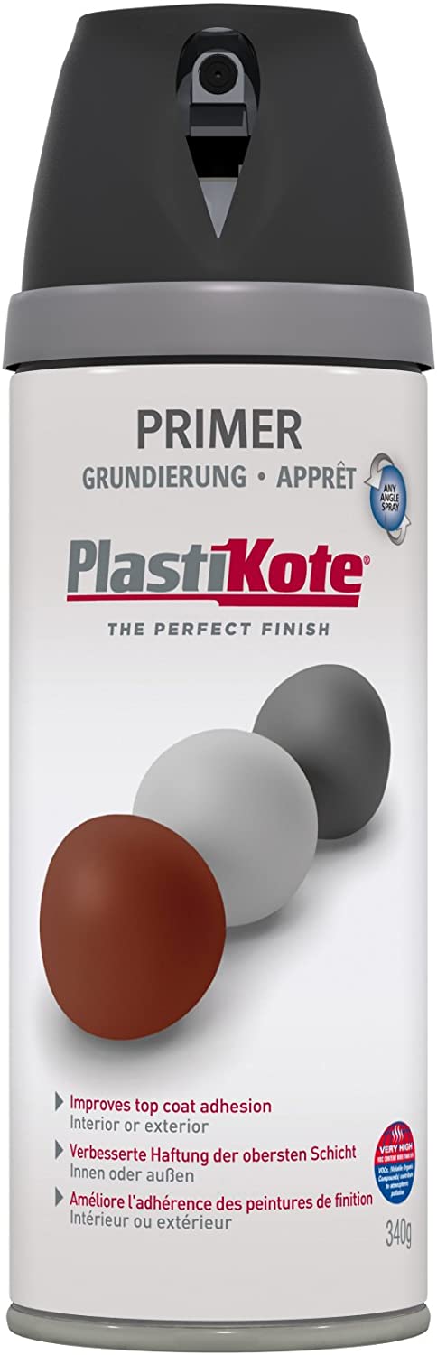 Plastikote Plasti-kote Premium Primer Black 400ml