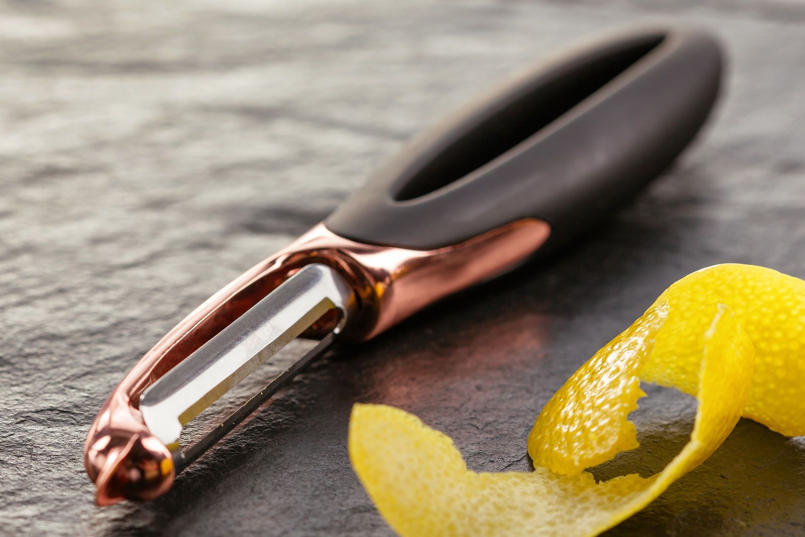Stellar Soft Touch Copper Peeler Kitchen & Home Cooking Dining Utensils