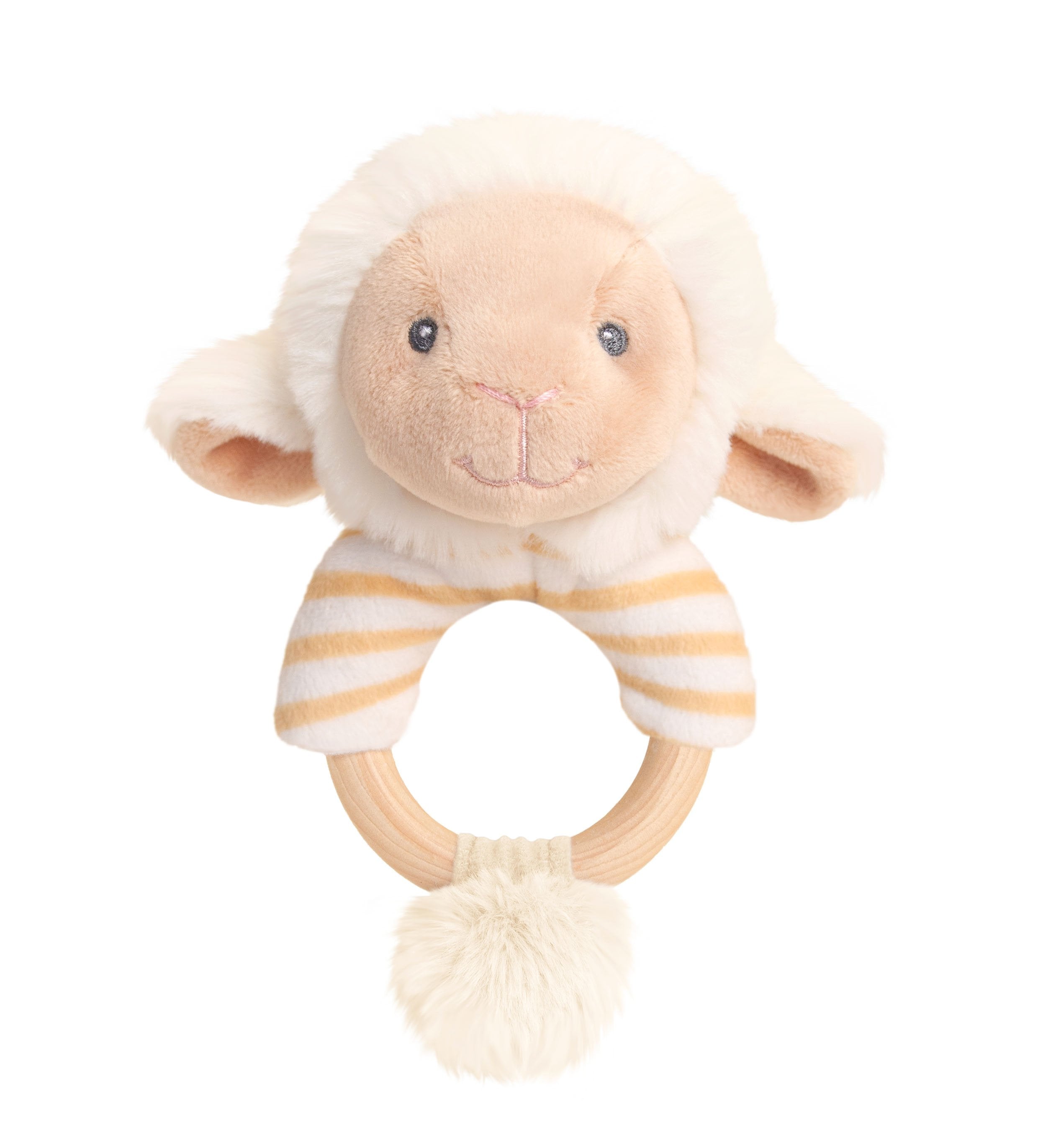 Keel-Toys-Keeleco-14cm-Lullaby-Lamb-Ring-Rattle
