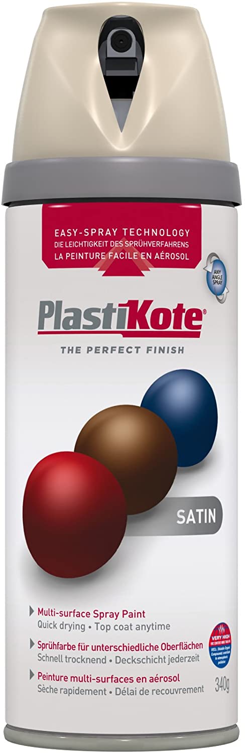 Plastikote Plasti-kote Premium Satin Warm Grey 400ml