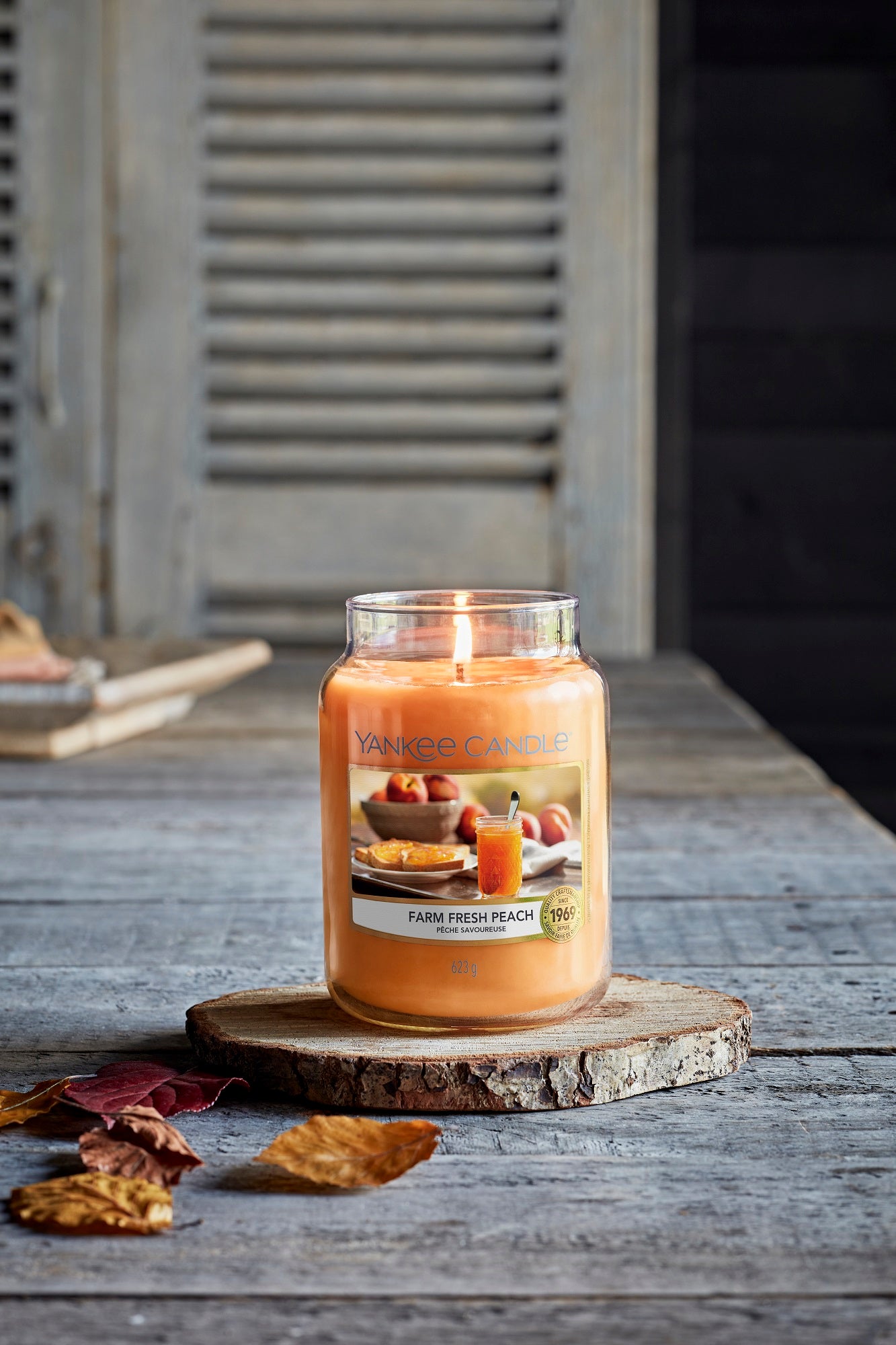Yankee Candle Large Jar -  Farm Fresh Peach Original