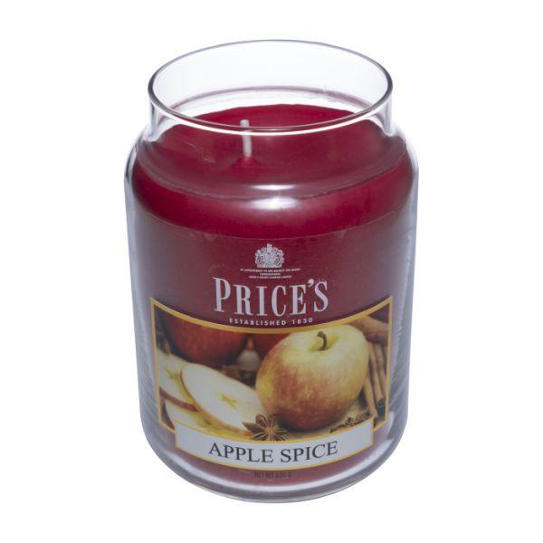 Prices Candles Scented Large Jar - Apple Spice Special Offers & Discounts Kitchen Home / Tealights