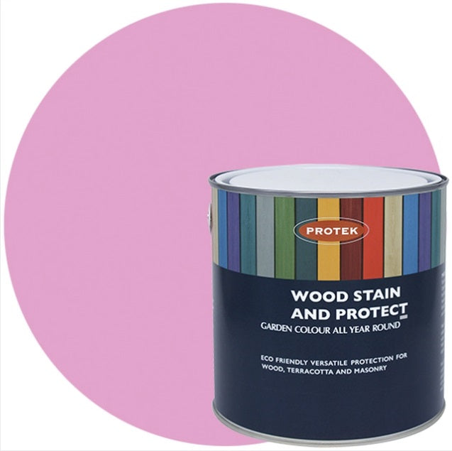 Protek Wood Stain & Protect 2.5L Baby Pink