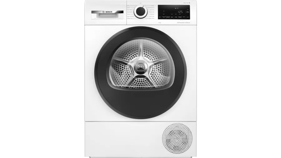 Bosch Heat Pump Tumble Dryer WQG24509GB 9kg, White, A++ Rated