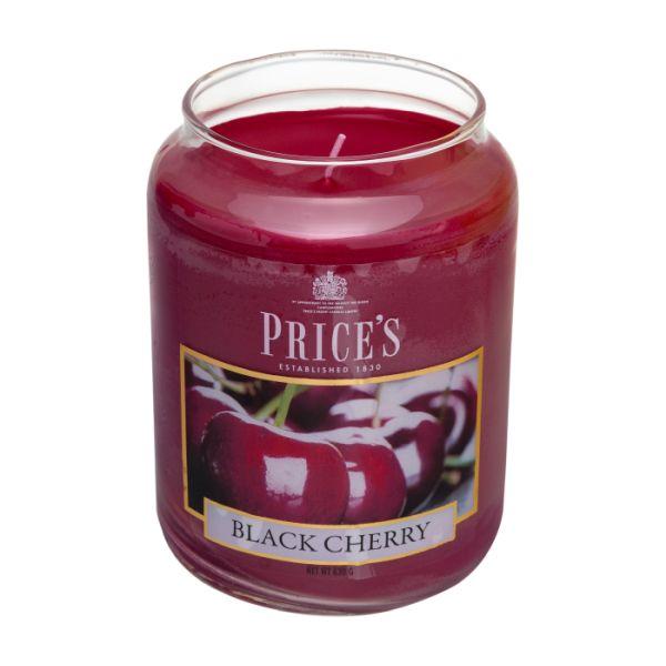 Prices Candles Scented Large Jar - Black Cherry Special Offers & Discounts Kitchen Home / Tealights