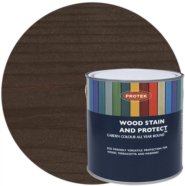 Protek Wood Stain & Protect 2.5L Chestnut