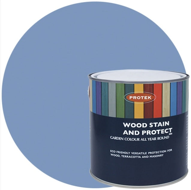 Protek Wood Stain & Protect 2.5L Cornflower