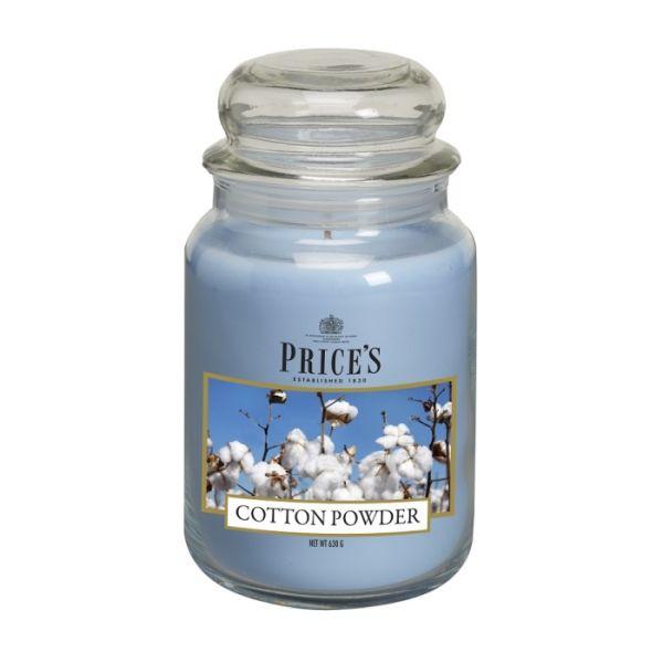 Prices-Candles-Scented-Large-Jar-Cotton-Powder