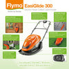 Flymo EasiGlide 300 Electric Hover Lawn Mower, 1700w