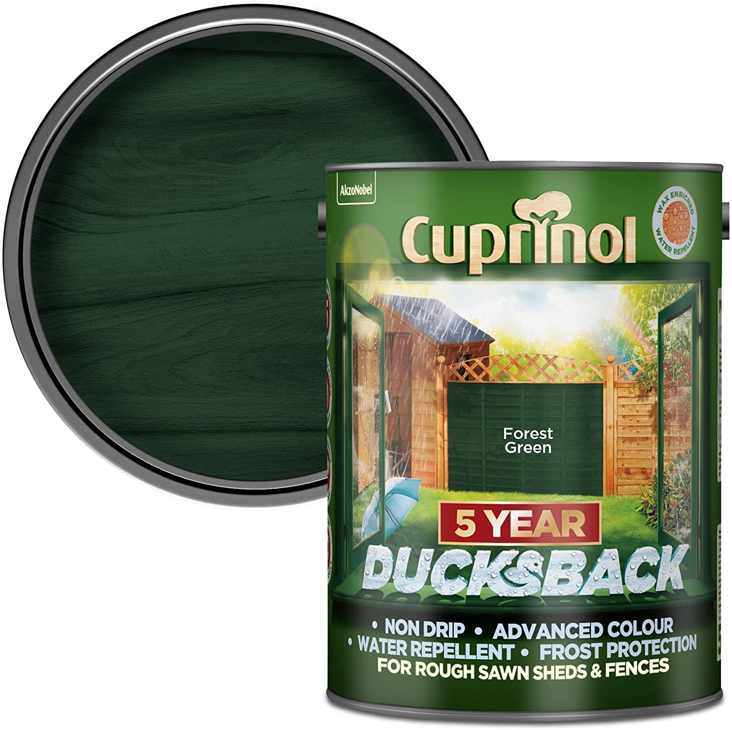 Cuprinol-Ducksback-5-Year-Waterproof-for-Sheds-and-Fence-Forest-Green-5-Litre
