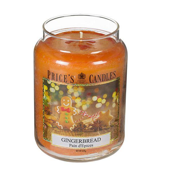 Prices Candles Scented Large Jar - Gingerbread Special Offers & Discounts Kitchen Home / Tealights