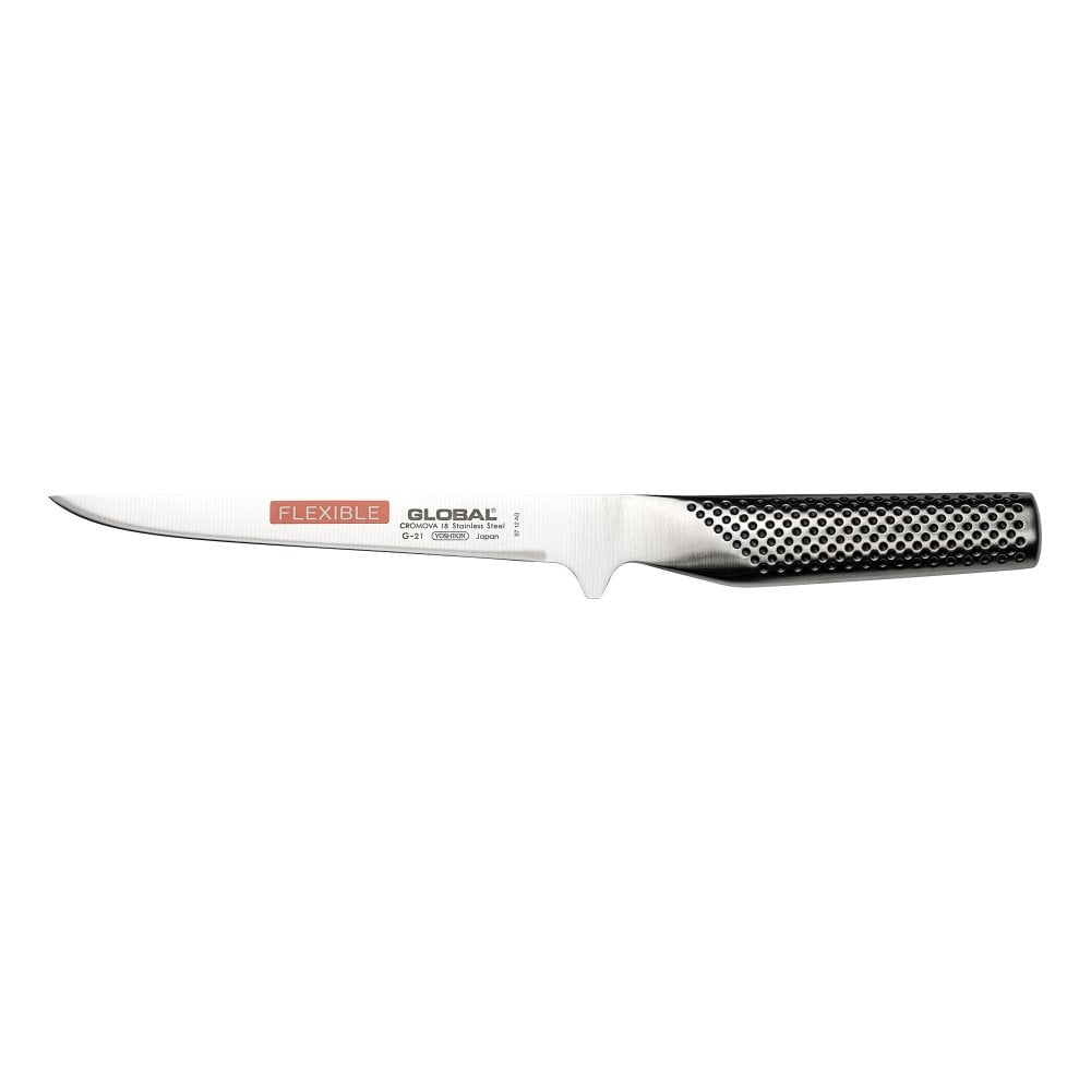 Global G-21 16cm Blade Flexible Boning Knife