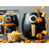 Gotham Steel 2048Feq Air Fryer - Black & Copper Kitchen Home Small Appliances