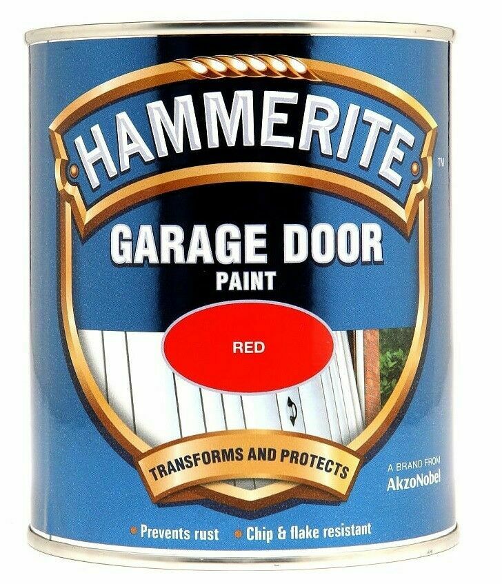 Hammerite-Garage-Door-Metal-Paint-750ml-Red