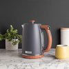 Haden Dorchester Grey Digital Variable Temperature 1.7L Kettle Kitchen & Home Small Appliances