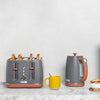 Haden Dorchester Grey Digital Variable Temperature 1.7L Kettle Kitchen & Home Small Appliances