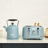Haden Highclere Poole Blue 4 Slice Toaster Kitchen & Home Small Appliances