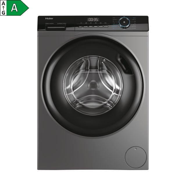Haier HW100-B14939S8 10kg Washing Machine, 1400 Spin, Graphite, A Rated