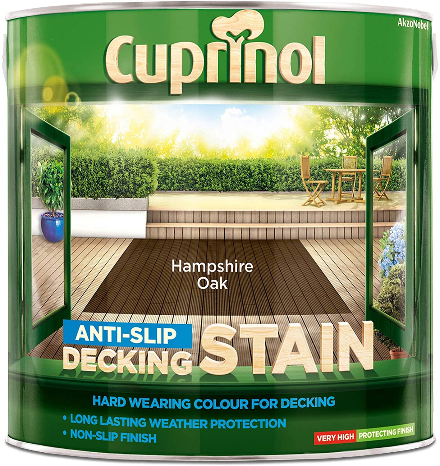 Cuprinol-Anti-Slip-Decking-Stain-Hampshire-Oak-5L